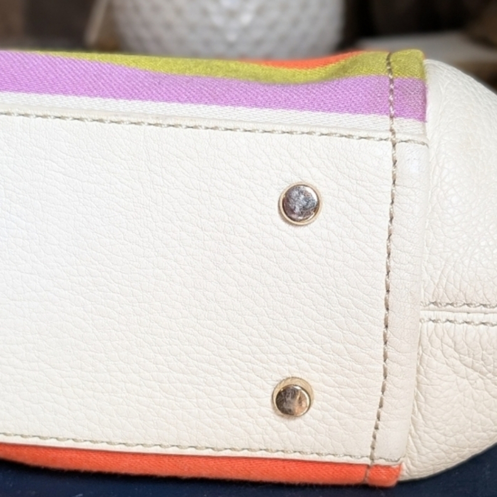 Kate Spade Multicolor Striped Satchel - Picture 6 of 12